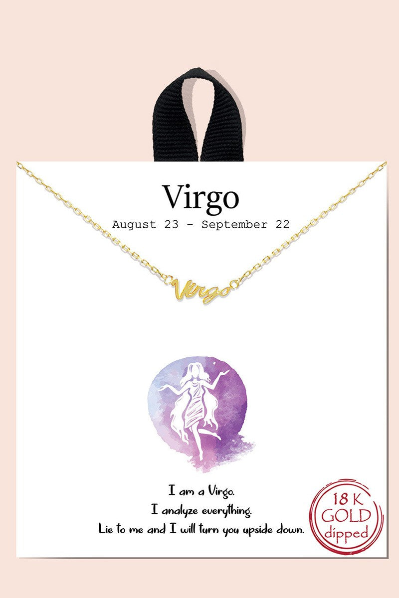 Zodiac Necklace