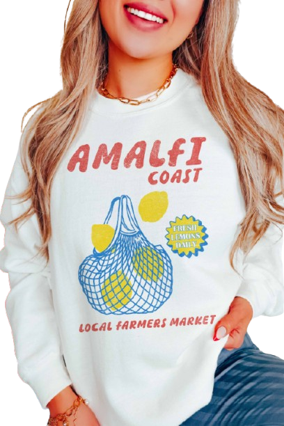 Amalfi Market Sweatshirt