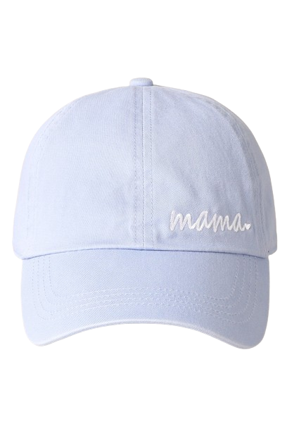 Mama Script Heart Baseball Cap