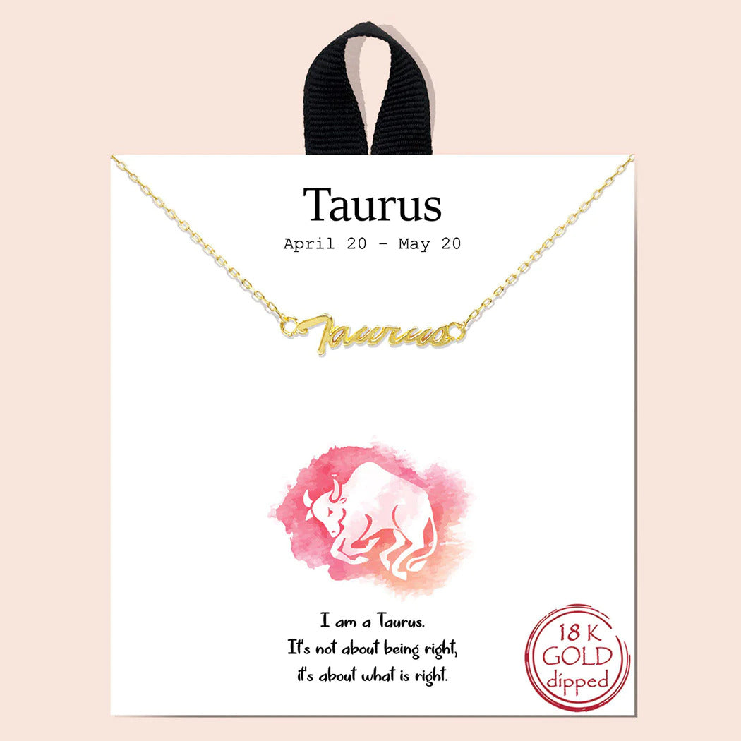 Zodiac Necklace