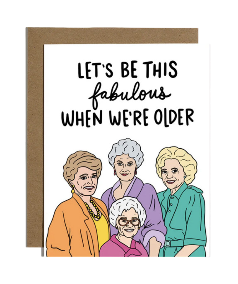 Golden Girls Birthday Card