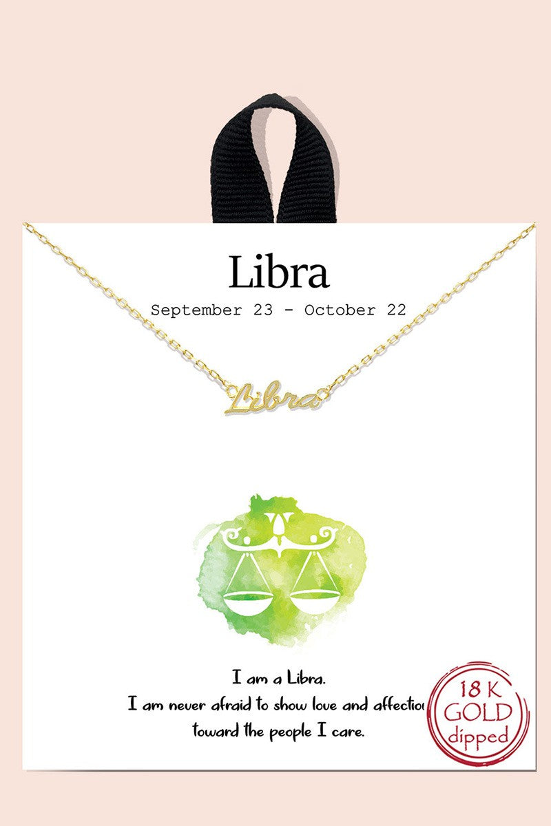 Zodiac Necklace