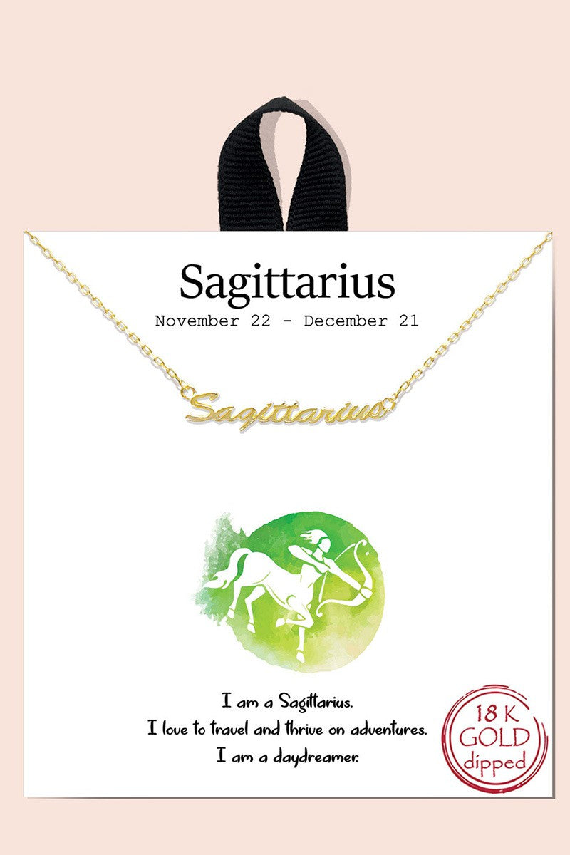 Zodiac Necklace