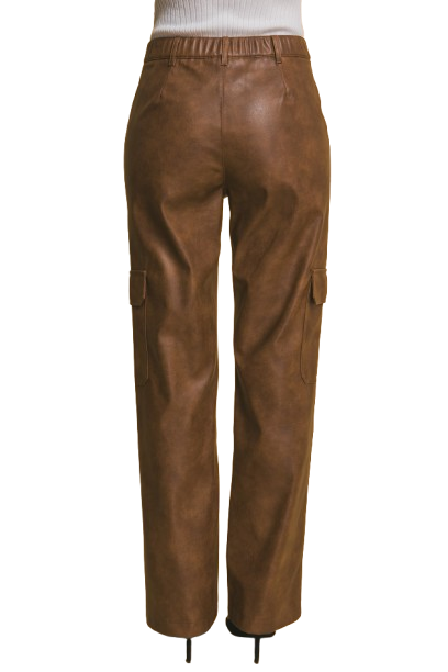 Cassie Vegan Leather Pant