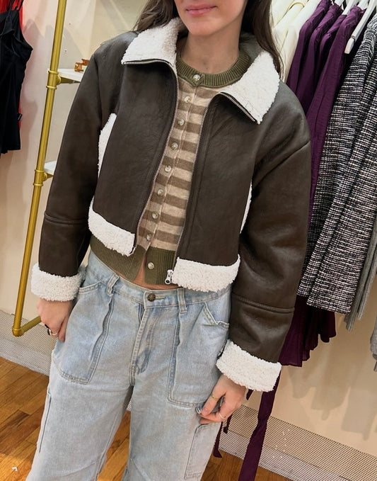Viki Vegan Leather Jacket