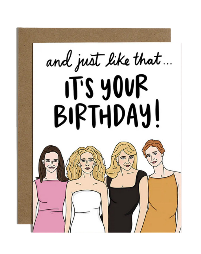 SATC Birthday Card