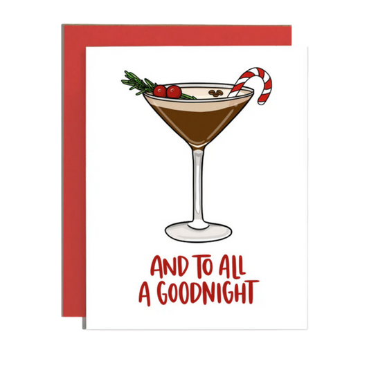 Espresso Martini Holiday Card