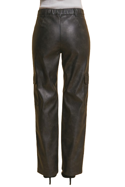 Cassie Vegan Leather Pant