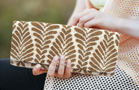 Custom Foldover Clutch